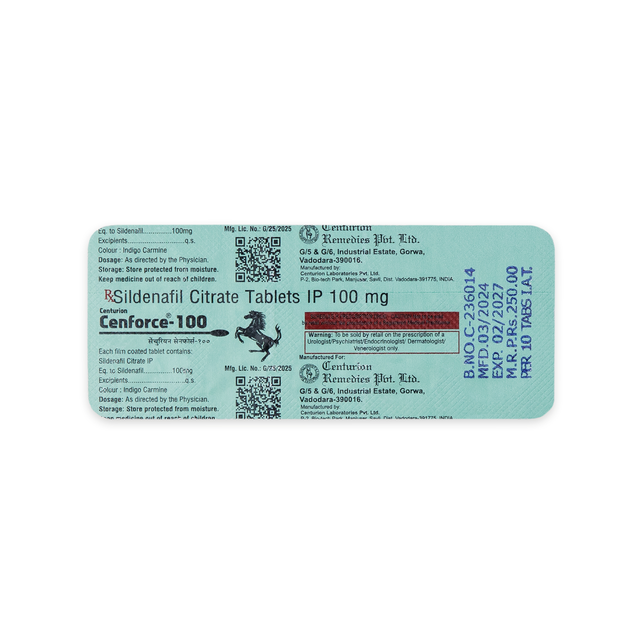 Cenforce 100 mg